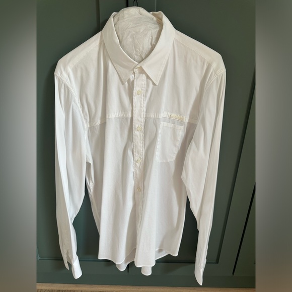 Men’s white Prada button down long sleeve - Picture 1 of 2